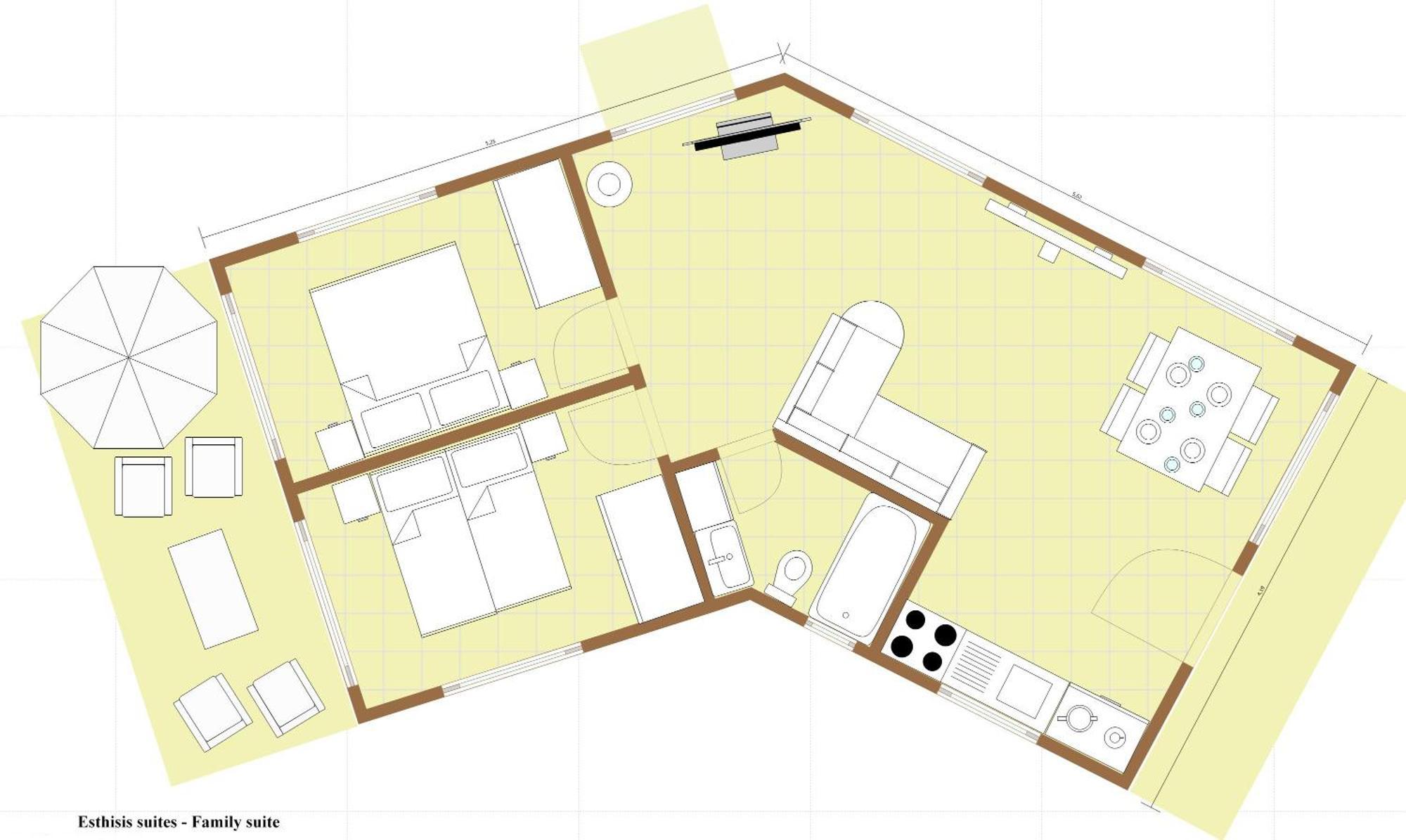 Esthisis Suites Chania Platanias  Room photo
